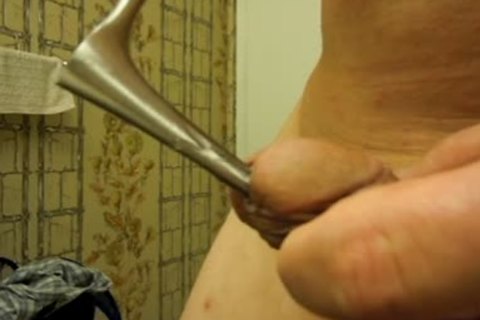 sounding my penis with a nasal speculum