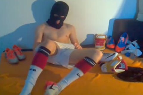 Me stroking After A Soccer Game. But that is Not All. I Use My a-aperture-plug For A fascinating fuck!