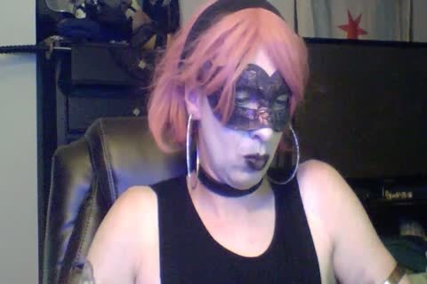 slutty Dancing Goth CD cam Show (part 2 Of 2)