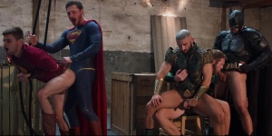 Just 10-Pounder League : A homo XXX Parody - Colby Keller & Johnny Rapid ass pound