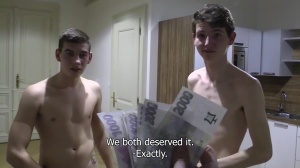 Slovakian lad with large  10-Pounder got fucked