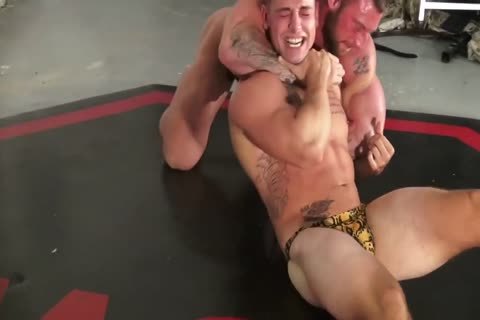 big Muscle guy Wrestling