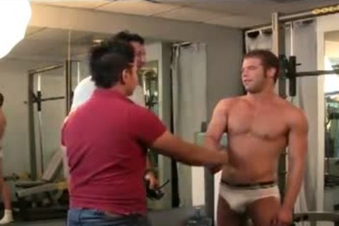 Hunky homosexual Gym Rats suck & poke