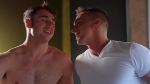 GodsOfMen: American Michael Boston is so brown hair twink boy