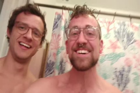 Nate Grimes Breeds Jay Austin In bathroom