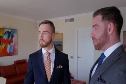 gay Suit fellatio-service And ass
