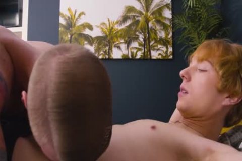 Redhead twink bare Flip nail With Kyle Brant