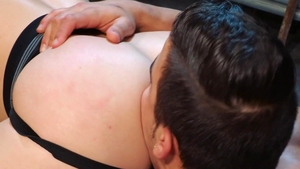 HotHouse - Masturbating in tandem with athletic jock