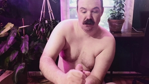 handsome Moustache Daddy acquires Pumped Full Of 10-Pounder By Bearded Bubba Bear Then Jerks And Sucks The cum Out Of His shlong