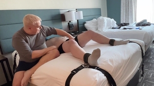 Ticklish Chubs - Bear gets ramming hard