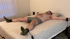 Ticklish Chubs: Troy in shorts & Matt
