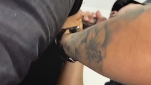 Police Wrecking & Feeding guy Officer juicy Mancum