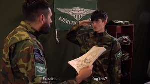 MilitaryDick: Ares Apologizes with His Hole