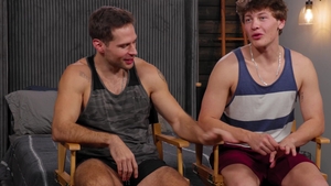 Next Door Buddies: Sultry Smooches Between Mates