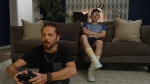 Men: Couch play turns into a gay fuck fest