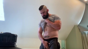 Next Door Homemade: Dark, Handsome & Hairy – Mathias Solo