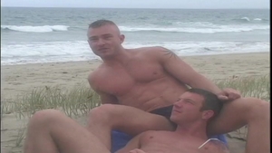 Falcon Studios: Sun-Soaked Sex with Three Hung Studs