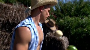 Next Door Male: Melon Madness: When Jock Meets Nature