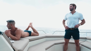 Men: Sunbathing Twinks Get Rough
