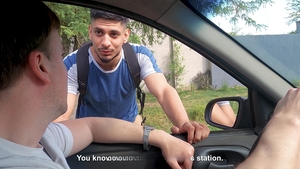Dick Rides: A Curious Hitchhiker Meets His Match in Jonas