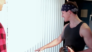 Next Door Buddies: Christian Bares All for Conner's Lens