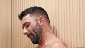 Sean Cody: Hairy Top Meets Eager Bottom in Sauna Haven