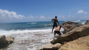 Str8 Chaser: Sandy Fun for Hot Couple