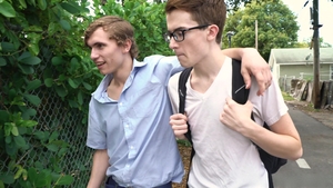 Brother Crush: Bareback Fencing with Younger Stepbrother