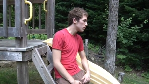 Next Door Twink: The Great Outdoors with a Solo Masterstroke