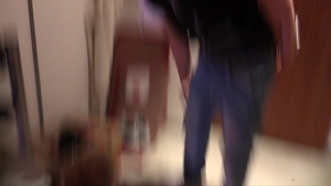 Debt Dandy: Shy Skater Submits to Debt Collector