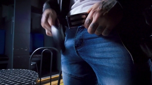 HotAFmen: Moto Jeans and a Throbbing Cock - Tyler Drake