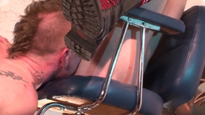 Fetish Force: Kneeling for Chris' Cock