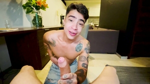 AmateurGayPOV: Gomez Teaches You His Naughty Words