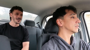 Riding Along for a Special Photo Op